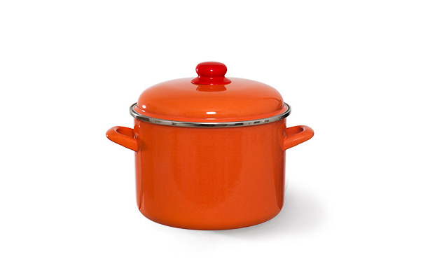 Pot with lid